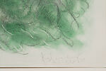 Shuttlecock Sphinx, Springtime, Claes Oldenburg (American (born Sweden), Stockholm 1929–2022 New York), Pencil, colored pencil and pastel on paper