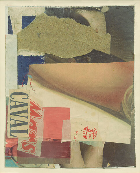 Ohne Titel (Mars), Kurt Schwitters (German, Hanover 1887–1948 Kendal), Collage on paper 