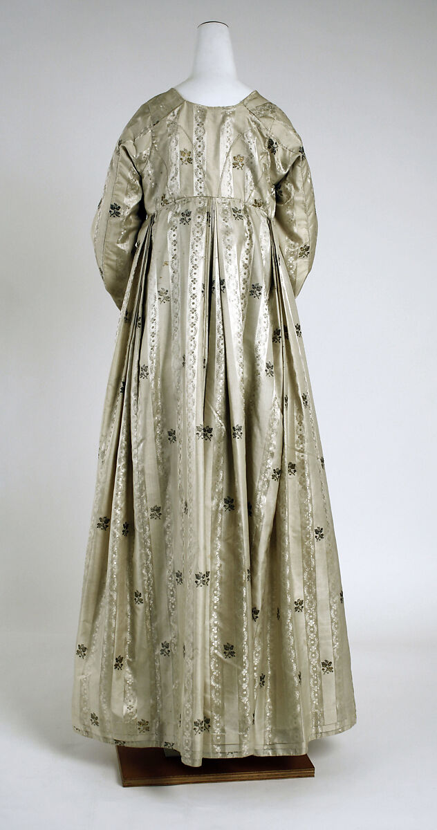 Ensemble, silk, cotton, French