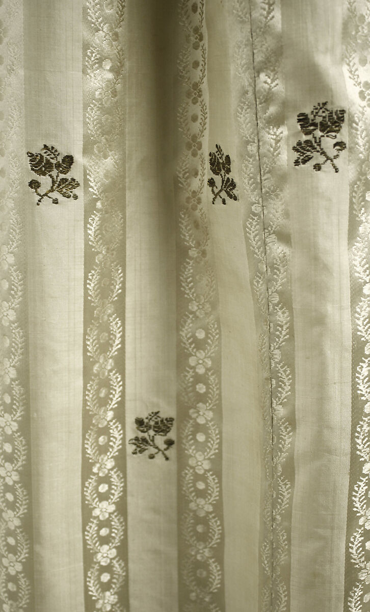 Ensemble, silk, cotton, French