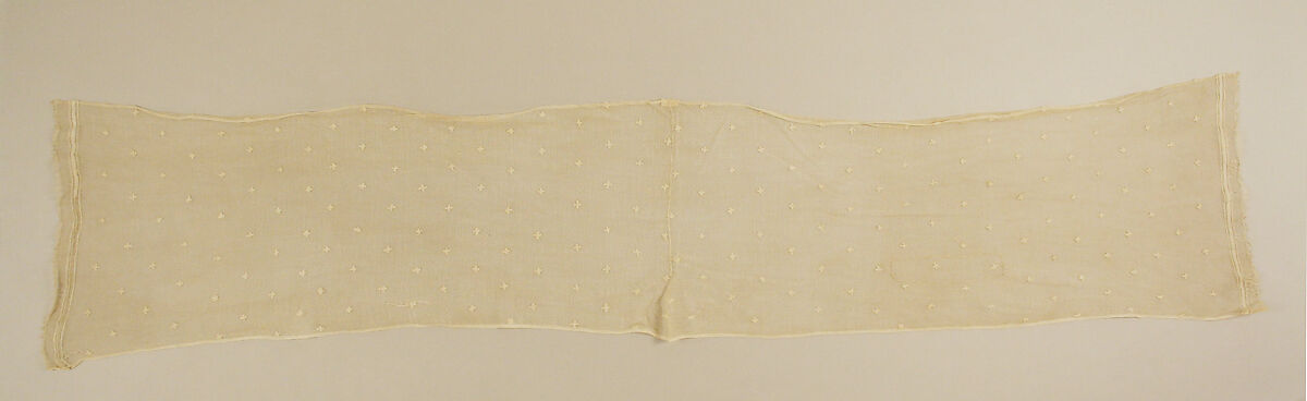 Ensemble, silk, cotton, French