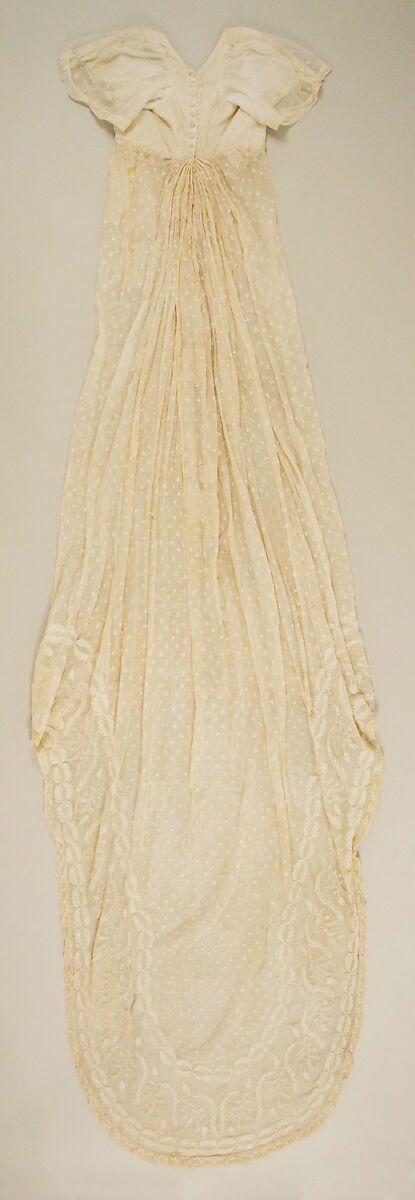 Dress, cotton, American