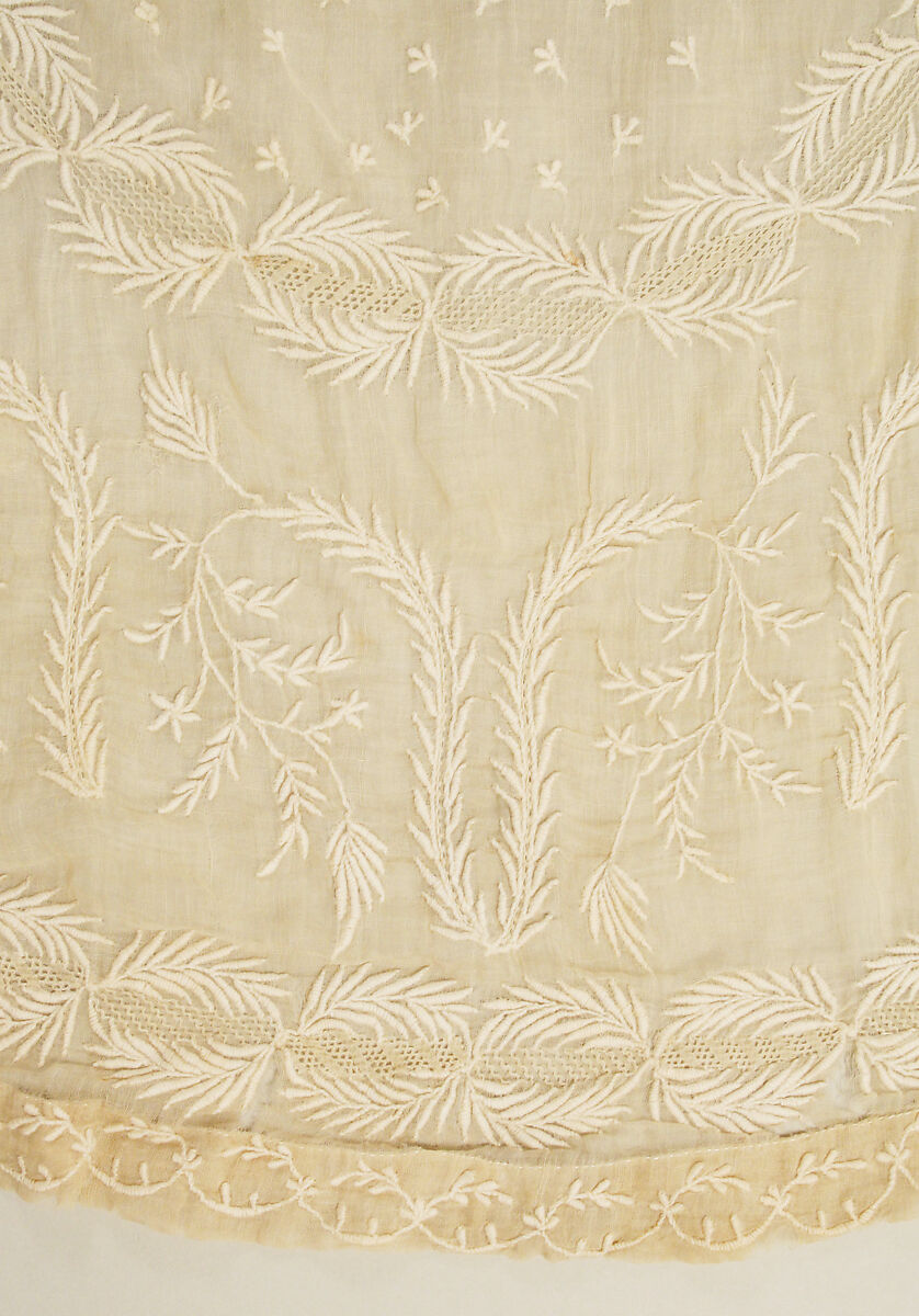 Dress, cotton, American