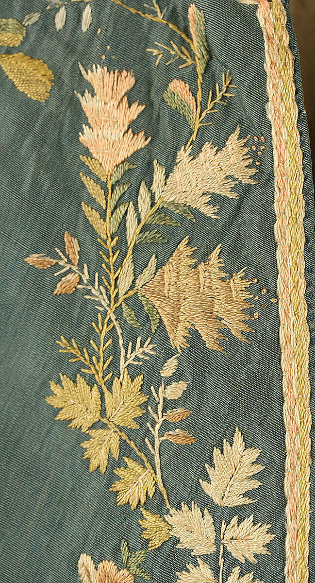 Suit, silk, British