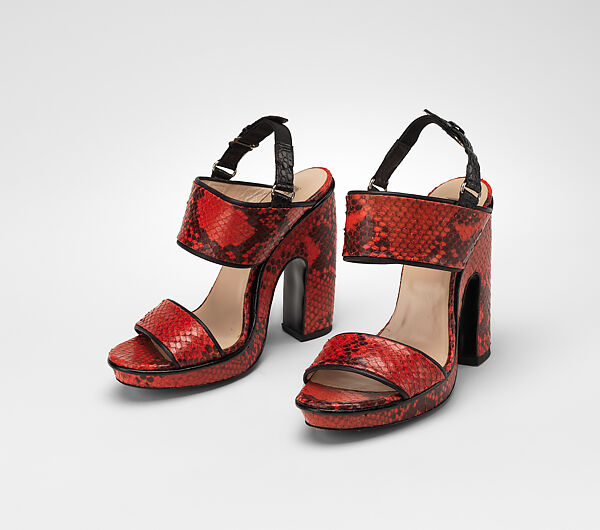 Ensemble, Dries Van Noten (Belgian, born 1958), (a) silk, (b) cotton, silk, (c) cotton, linen, (d, e) leather, Belgian