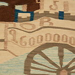 Hjemlige Guder (Homely Gods), Hannah Ryggen (Norwegian, Malmö, Sweden 1894–1970 Trondheim, Norway), Wool and linen