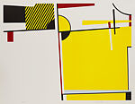 Bull Profile Series, Roy Lichtenstein (American, New York 1923–1997 New York), Set of six lithograph, screenprint, and linecuts in colors (plus one additional print "Bull VII")