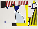 Bull Profile Series, Roy Lichtenstein (American, New York 1923–1997 New York), Set of six lithograph, screenprint, and linecuts in colors (plus one additional print "Bull VII")