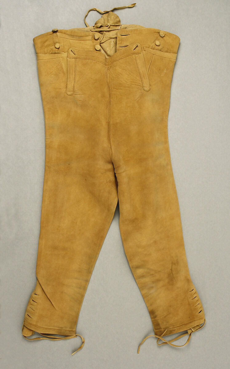 Breeches, leather, American 