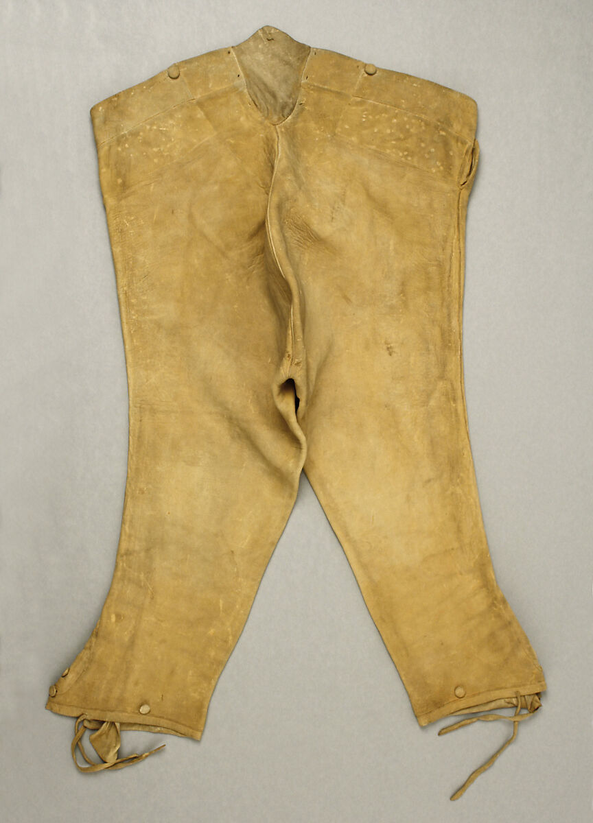 Breeches, leather, British