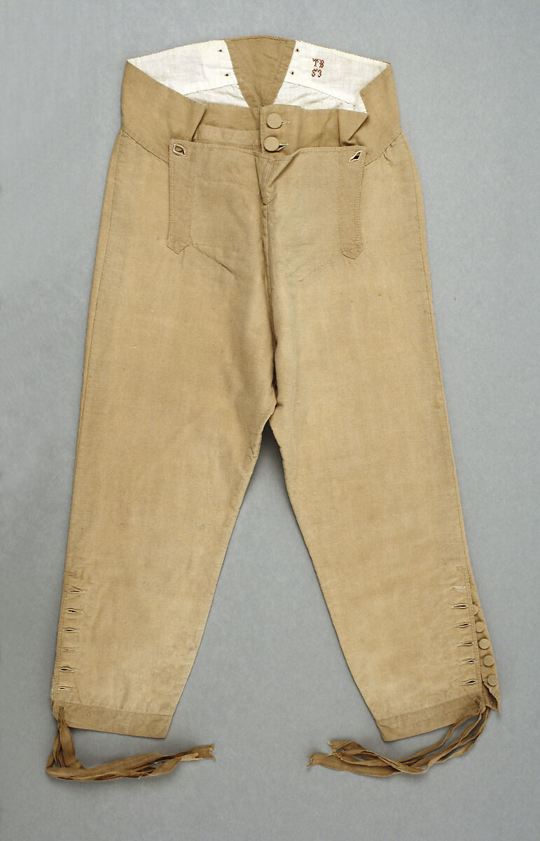 Breeches, cotton, American or European 