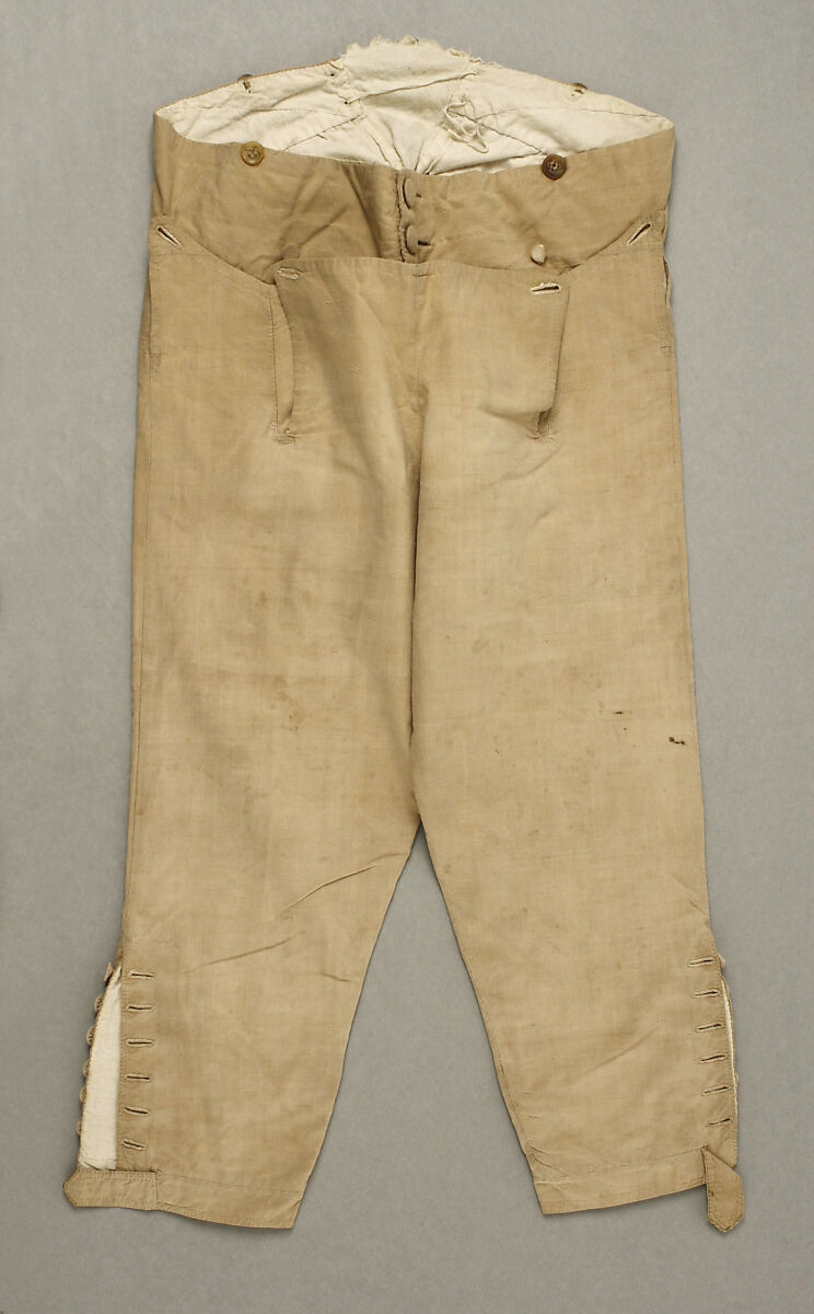 Breeches, cotton, American or European 