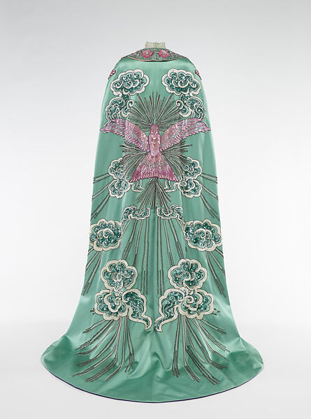 Look 48, Gucci (Italian, founded 1921), (a) silk, (b) lurex, (c, d) silk, metal, (e) metal, resin, glass, (f) metal, resin, glass, (g) metal, resin, glass, Italian