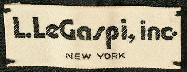 Ensemble, Larry LeGaspi (American, born 1951), synthetic fiber, American