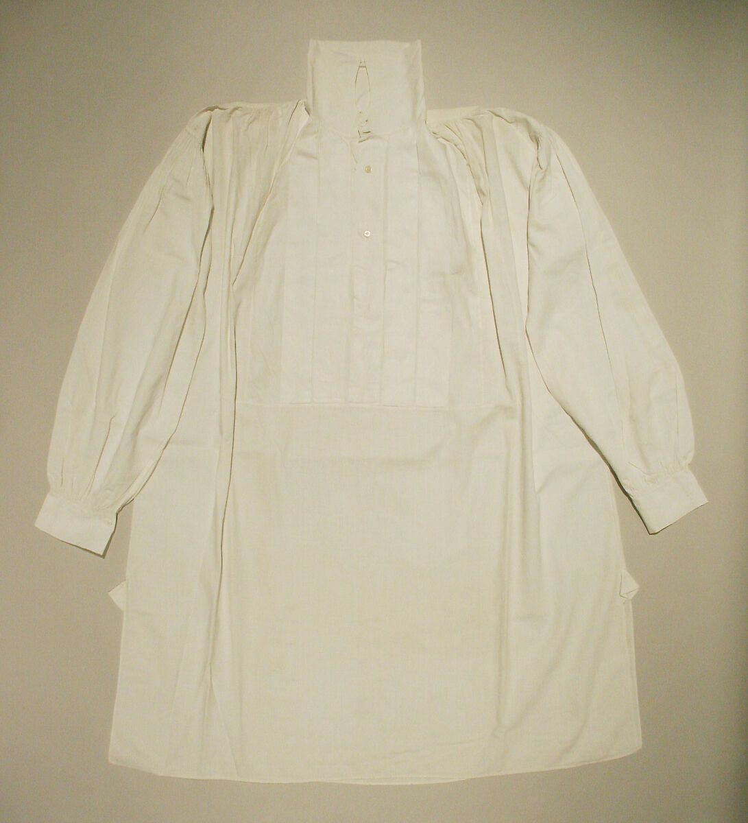 Shirt, linen, American or European 