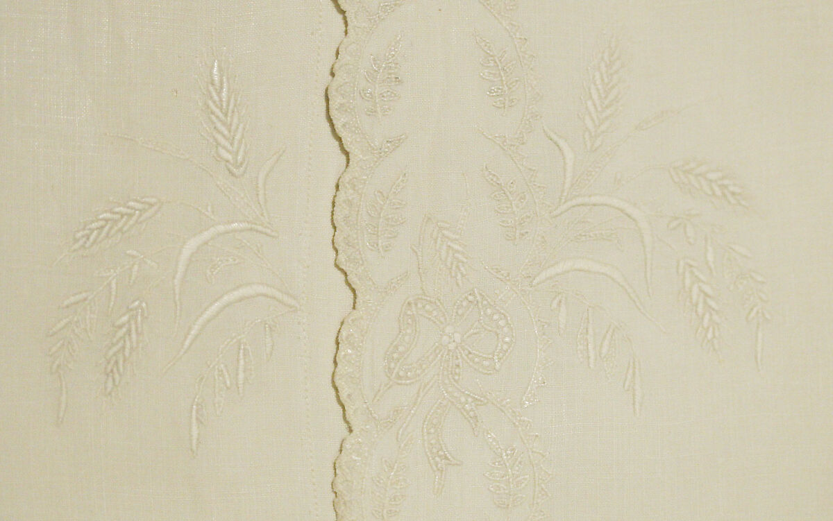 Shirt, linen, American