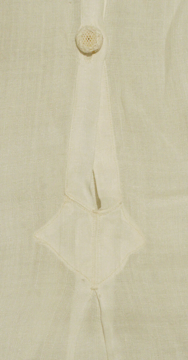 Shirt, linen, American or European