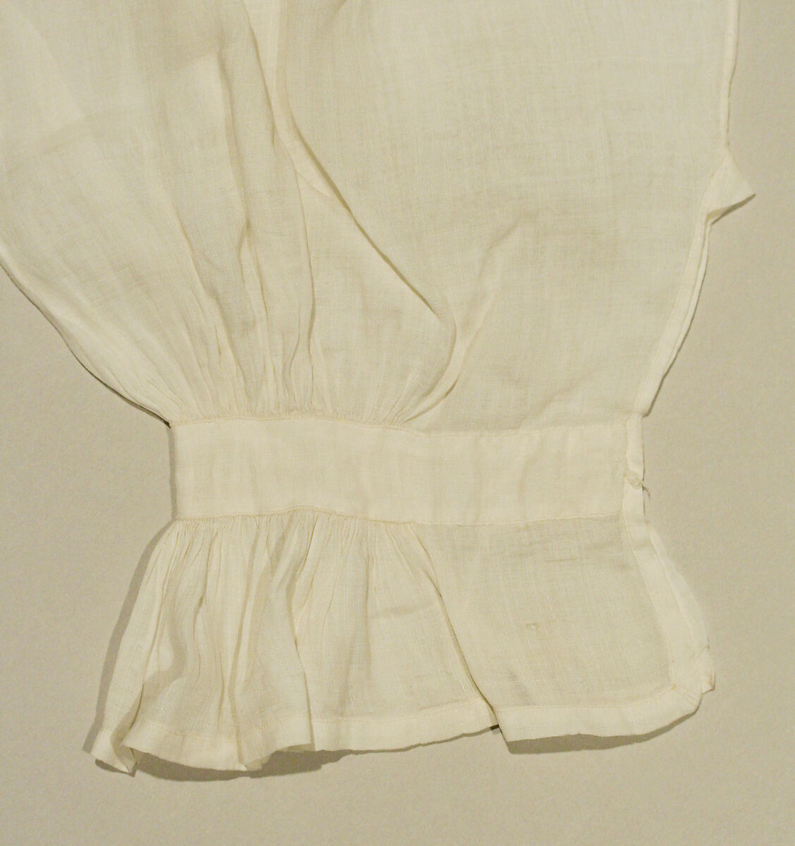 Shirt, linen, American or European