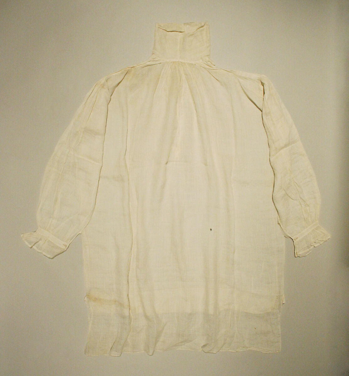 Shirt, linen, American or European