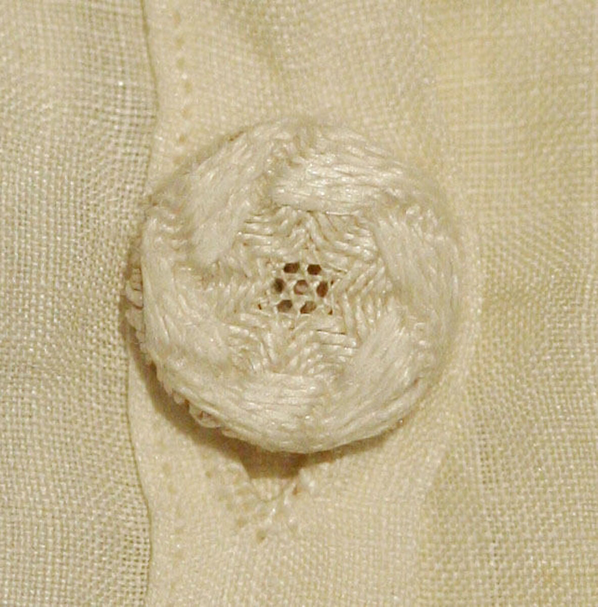 Shirt, linen, American or European