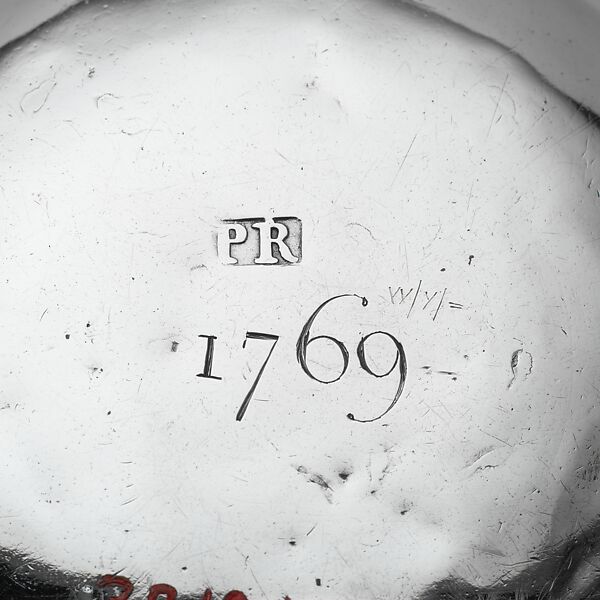 Tumbler, Marked by P. R., Silver, American