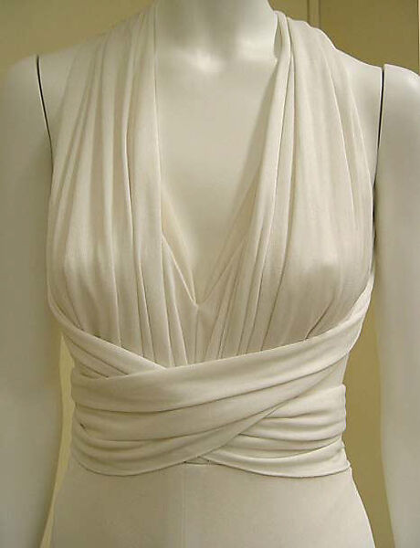 Evening dress, Giorgio di Sant'Angelo (American, born Italy, 1933–1989), synthetic fiber, Lycra, American