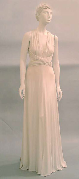 Evening dress, Giorgio di Sant&#39;Angelo (American, born Italy, 1933–1989), synthetic fiber, Lycra, American 