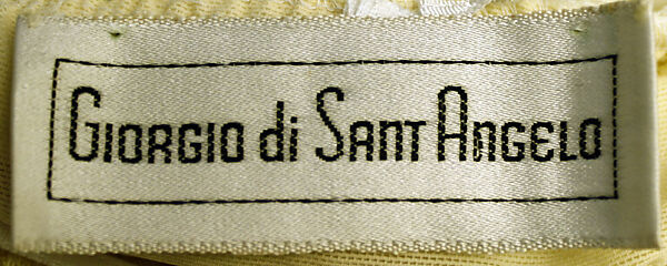 Evening dress, Giorgio di Sant'Angelo (American, born Italy, 1933–1989), synthetic fiber, Lycra, American