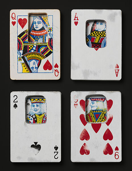 Purgatory, Jesse Krimes (American, born 1982), Soap, ink, and playing cards [offset lithography]