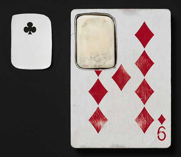 Purgatory, Jesse Krimes (American, born 1982), Soap, ink, and playing cards [offset lithography]