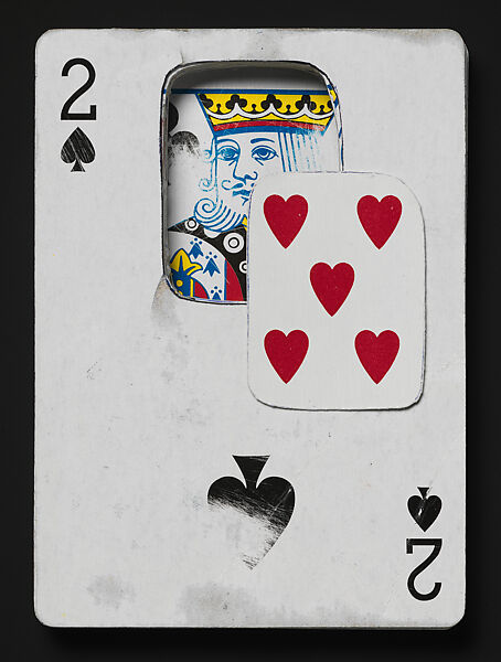 Purgatory, Jesse Krimes (American, born 1982), Soap, ink, and playing cards [offset lithography]