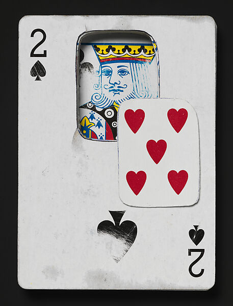 Purgatory, Jesse Krimes (American, born 1982), Soap, ink, and playing cards [offset lithography]