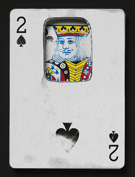 Purgatory, Jesse Krimes (American, born 1982), Soap, ink, and playing cards [offset lithography]