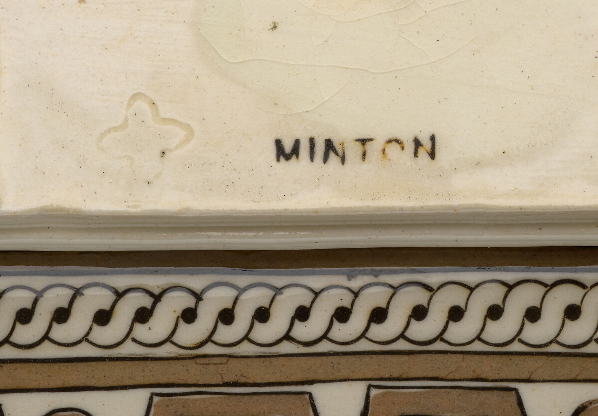 Henri II Ware salt, Joseph Francois Léon Arnoux (French, working England, Toulouse 1816–1902 Hartshill), Glazed earthenware with enamel and inlaid slip decoration, British, Stoke-on-Trent