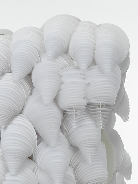 "Ammonite", Bea Szenfeld (Polish, born 1972), paper, polyester, plastic, synthetic, Polish