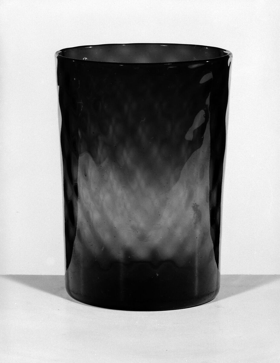 Tumbler, Blown glass, American 