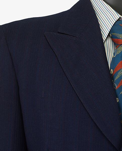 Zoot suit, Wool, cellulose nitrate, plastic, leather, American