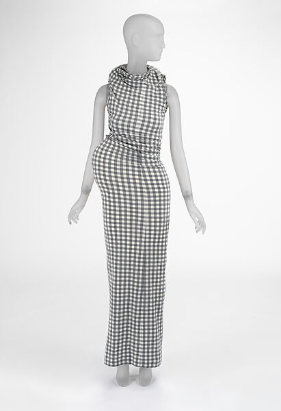 Dress, Comme des Garçons (Japanese, founded 1969), nylon-polyurethane, wool, goose down, Japanese