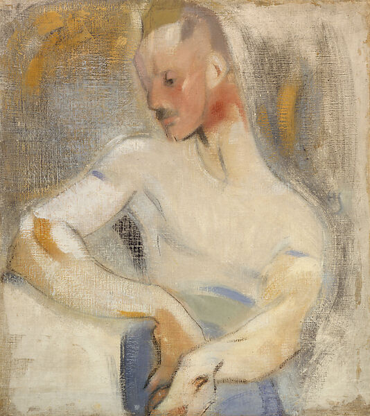 The Sailor (Einar Reuter), Helene Schjerfbeck (Finnish, Helsinki 1862–1946 Saltsjöbaden), Oil on canvas