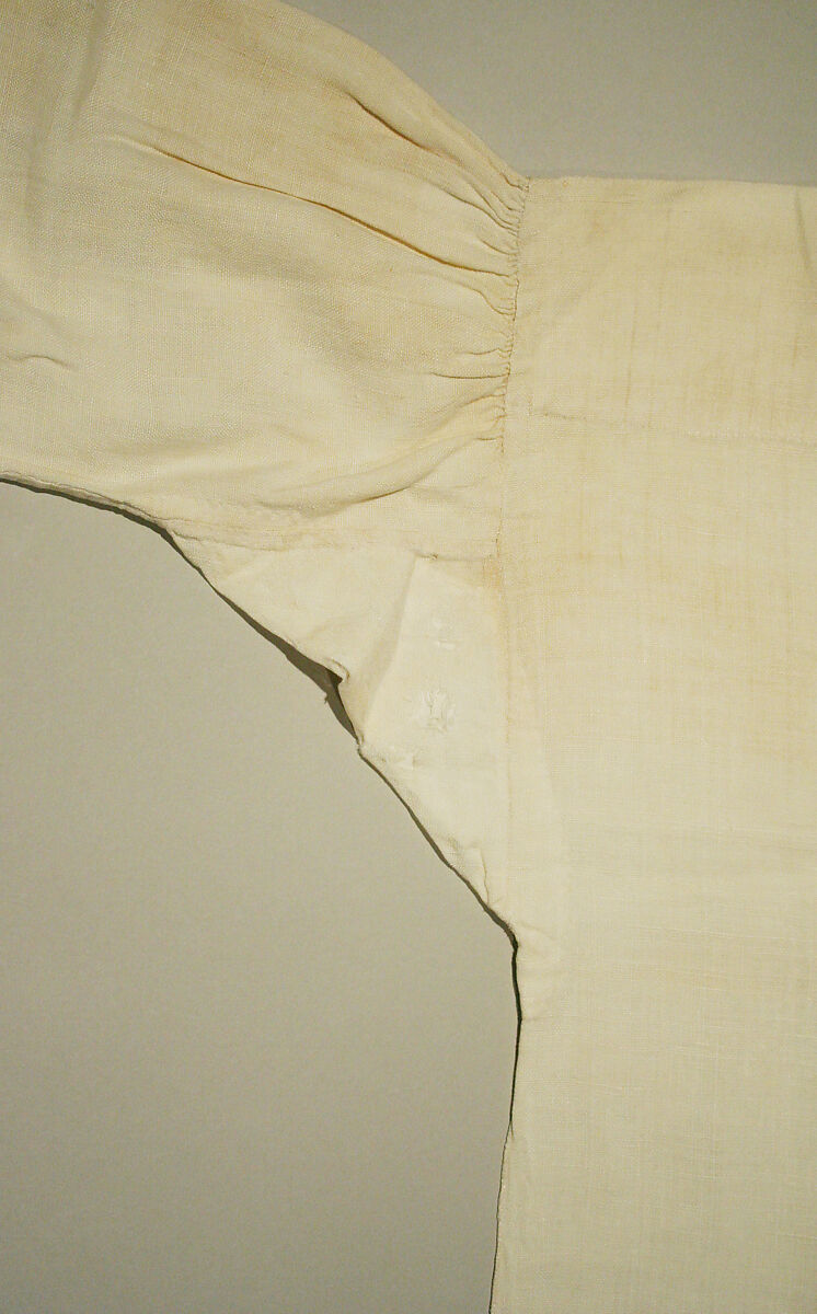 Shirt, linen, American