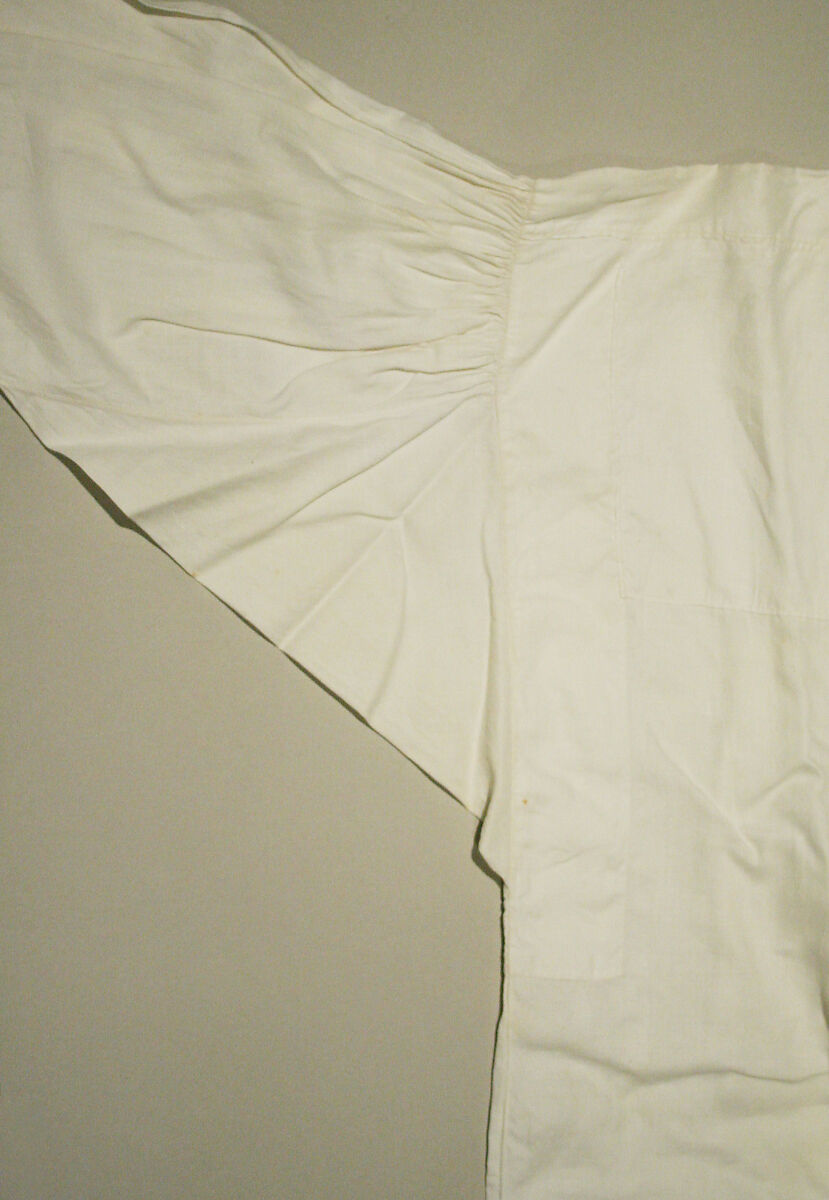 Shirt, linen, cotton, American