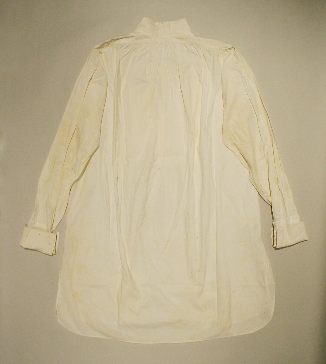 Shirt, linen, American