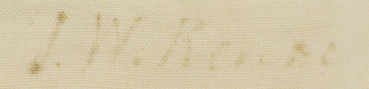 Shirt, linen, American