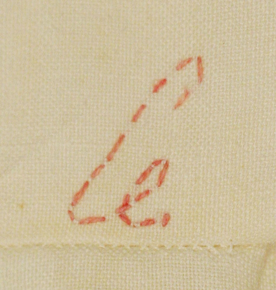 Shirt, linen, American