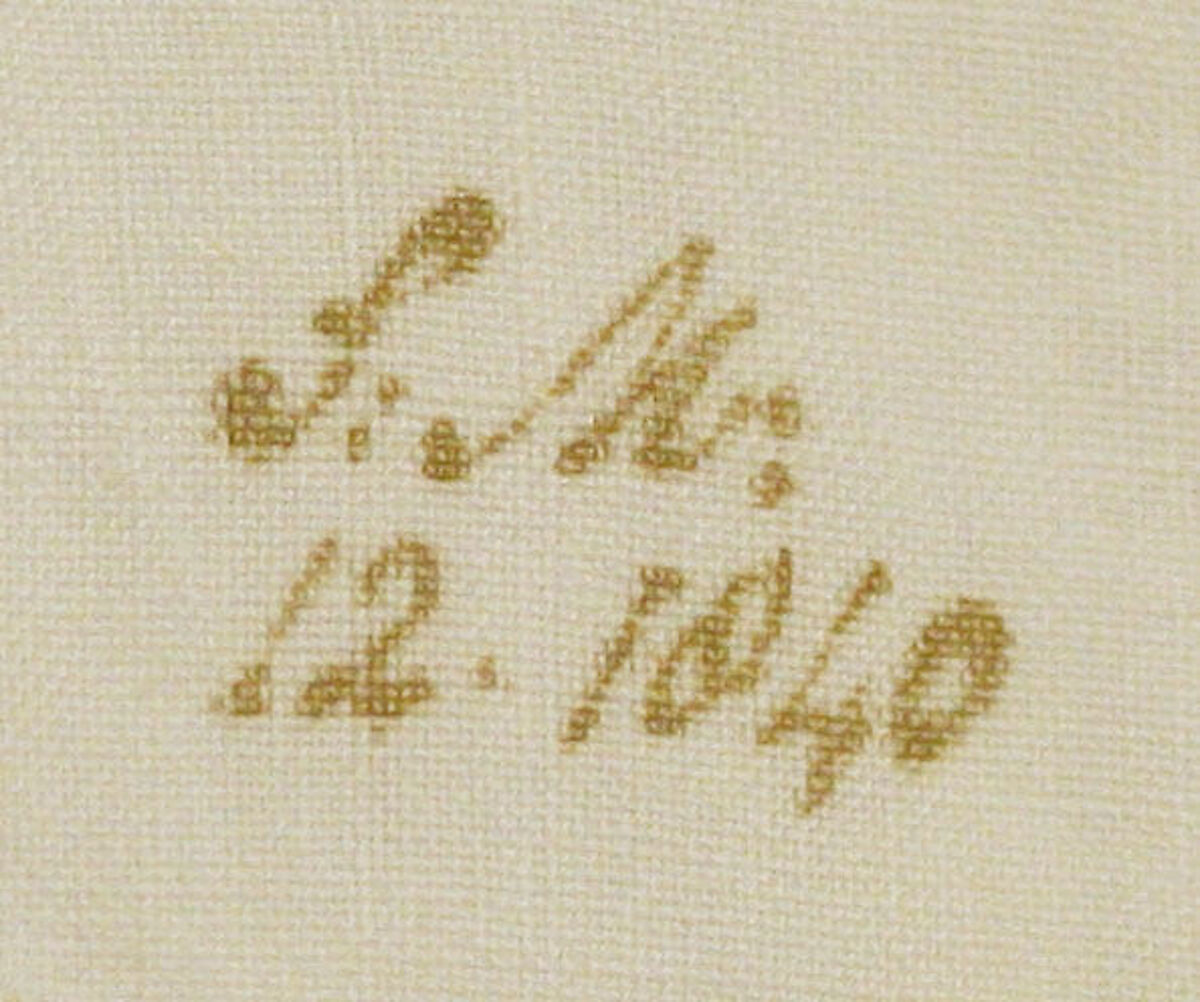 Shirt, linen, British