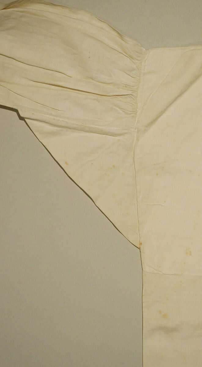 Shirt, flax, American