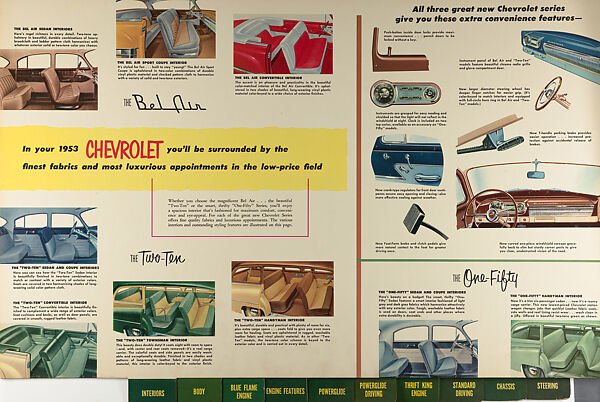 A preview of you in your all-new 1953 Chevrolet