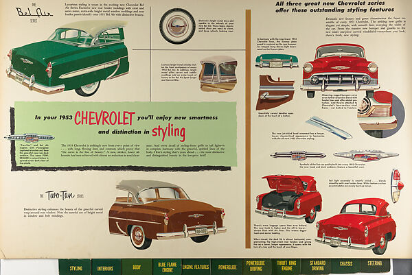 A preview of you in your all-new 1953 Chevrolet
