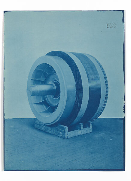 [AEG Turbine], Unknown, Cyanotype