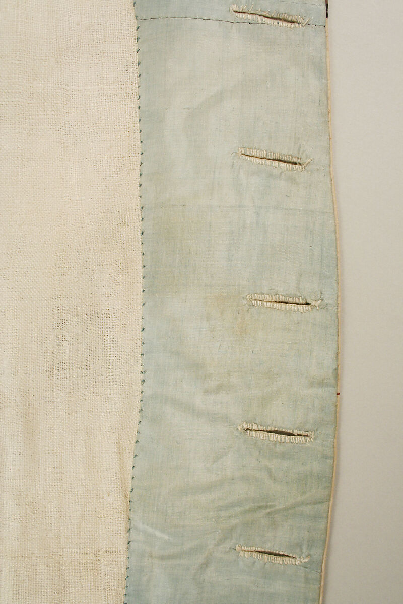 Waistcoat, cotton, French